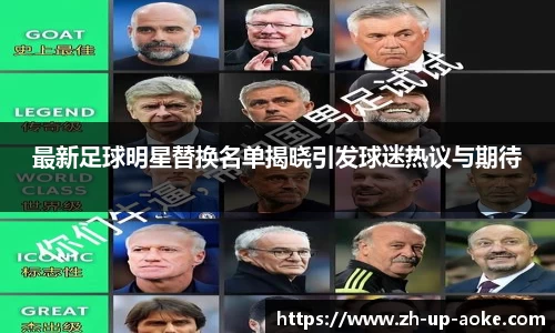 最新足球明星替换名单揭晓引发球迷热议与期待